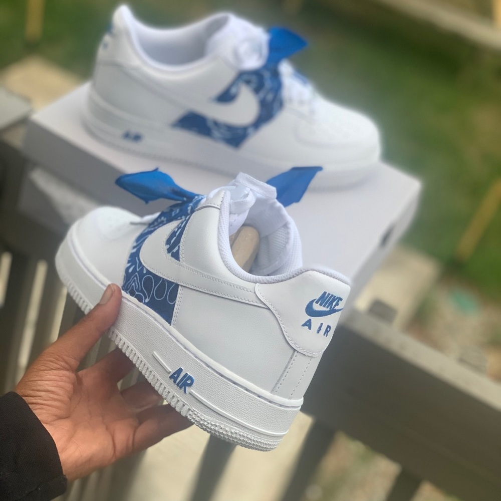 custom bandana AF1s